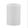 Creative Hobbies Set of 6, 3 Inch Tall White Plastic Candle Covers Sleeves Chandelier Socket Covers ~Standard (Medium) Base view 2