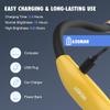 LEDGLE LED Neck Light for Reading Rechargeable Neck Flashlight for Knitting, 3 Adjustable Brightness, Flexible Soft Silicone Arms - for Reading Knitting Crocheting Camping Repairing (Yellow) view 3