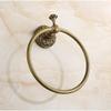 Beelee Wall Mounted Towel Ring/Towel Holder,Solid Brass Construction, Antique Bronze Finish,Bathroom Accessories view 4