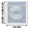 Mediaxpo 200 OPP Plastic Wrap Bag for 14 Disc DVD Case 45mm view 1