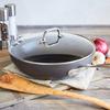 All-Clad HA1 Hard Anodized Nonstick Chef's Pan,12 Inch Induction Oven Broiler Safe 500F, Lid Safe 350F Pots and Pans, Cookware Black view 3