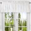 Ellis Curtain Stacey Sheer Balloon Valance, 60" x 15", White view 3
