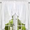 Ellis Curtain Stacey Sheer Balloon Valance, 60" x 15", White view 4