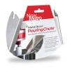 New Metro Design PC-10 Pouring Chute Compatible with KitchenAid Stand Mixer with Stainless Steel Bowl, Silver view 1