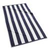 Kassatex Cabana Stripe Beach Towels - Navy view 1