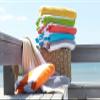 Kassatex Cabana Stripe Beach Towels - Navy view 4