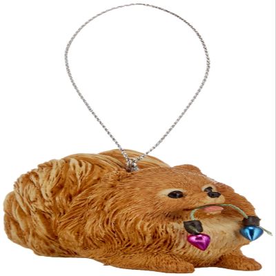Sandicast Christmas Ornament, Orange (XSO12003)