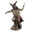 Veronese Design 11 3/4" Zeus Greek God Holding Thunderbolt with Eagle Cold Cast Resin Statue Antique Bronze Finish Sculpture view 1