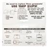 Tarp Klip Heavy Duty Tarp Clips for Fast and Easy Securing of Tarps, Made in The USA, Hurricane Clips, Car and Truck Cover, Tents, Boat Covers - Weatherproof Canopy Clamps for Indoor and Outdoor Use view 4
