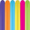 Qualatex 260Q Tropical Assortment Tying Balloons, 60 x 2 x 2 inches (100ct) view 3