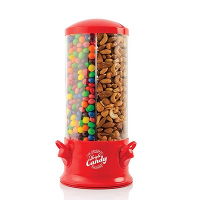 Handy Gourmet Cand Candy Dispenser, 5.75 x 12.00 x 5.75, Red