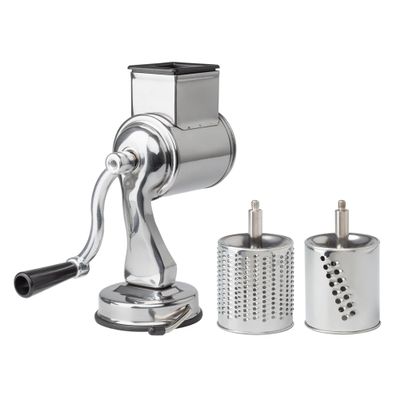 Fantes Cheese Grater with Suction-Base and 2 Drums, The Italian Market Original since 1906