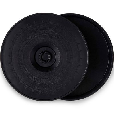 Carlisle FoodService Products Jumbo Server Tortilla Server with Insulated Lid for Kitchens, Restaurants, Catering, Plastic, 12.75 X 2.625 Inches, Black