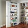 ClosetMaid Adjustable Organizer Rack with Baskets Wall or Over Door Mount, for Kitchen, Pantry, Utility Room, Closet, 18 in. W, White Finish view 2