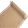 AK TRADING CO. 40" Wide Natural Burlap Wedding Aisle Runner with Ivory Lace - 40" Wide x 15 feet Long view 4