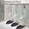 RESILIA Urinal Mat (6-Pack), Absorbent, Disposable Bathroom Floor Protector, 17 Inches X 21 Inches, Made in USA view 2