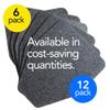 RESILIA Urinal Mat (6-Pack), Absorbent, Disposable Bathroom Floor Protector, 17 Inches X 21 Inches, Made in USA view 3