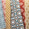 Lush Decor Bohemian Stripe Reversible Cotton Quilt Set, 3 Piece Set, King, Turquoise & Orange - Striped Bedding Set - Blue Quilt King Size - Boho Decor view 4