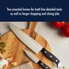HENCKELS Statement Razor-Sharp 2-pc Chef Knife Set, German Engineered Informed by 100+ Years of Mastery, Black/Stainless Steel view 4