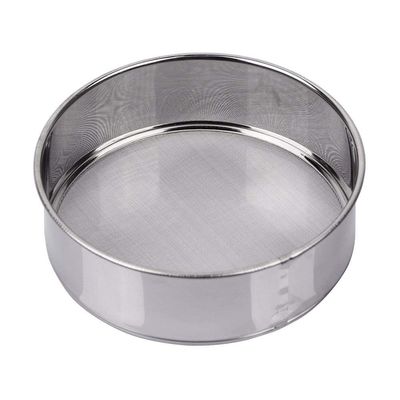 AMPSEVEN Flour Sifter for Baking - 60 Mesh Stainless Steel 6inch Small Tamis Round Sifter,Mini Fine Mesh Flour Sieve(6 Inch, 60m Mesh)