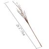 MISSWARM 10 Pieces 29.5" Long of Artificial Flowers Fake Flowers, Artificial Flowers for Wedding Home Office Party Hotel Indoor or Yard Decoration(White) (10, White) view 2