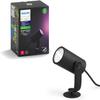 Philips Hue Lily Outdoor Smart LED Spotlight - White & Color Ambiance - Low Voltage Landscape Lighting - 1 Pack - Requires Bridge and Power Supply - Control with App and Voice - Weatherproof view 1