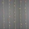 Brite Star 100 Count Mini String Christmas Lights, Multi - 22 feet Indoor/Outdoor Christmas Tree Lights with White Wire view 3