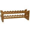 Oceanstar 18-Bottle Stackable Bamboo Wine Rack view 2