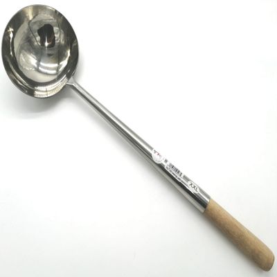 14 oz Chinese Cooking Ladle *(Width: 5-3/4" x Length: 21-1/2") Size: XX-Large