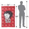 Betty Boop - Forty Winks Fleece Blanket 35 x 57in view 4