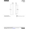 KOHLER K-99012-NA Verdera Side Mirror Kit for Surface Mount Installation view 2