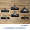 VacuBumper - Bumper Guard for Vacuum Floor Brush - Available in 2 Sizes - Measure Your Floor Brush - Size Small fits Front Width: 11" to 14" (Item #VH42SM) view 2