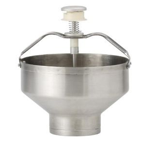 Royal Industries Professional Pancake Batter Dispenser, Stainless Steel, 8 Cups, Silver, Commercial Grade