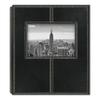 Pioneer Photo Albums 2PS-160 160-Pocket Sewn Leatherette Frame Cover Photo Album, Black view 1