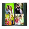 Pioneer Photo Albums 2PS-160 160-Pocket Sewn Leatherette Frame Cover Photo Album, Black view 2
