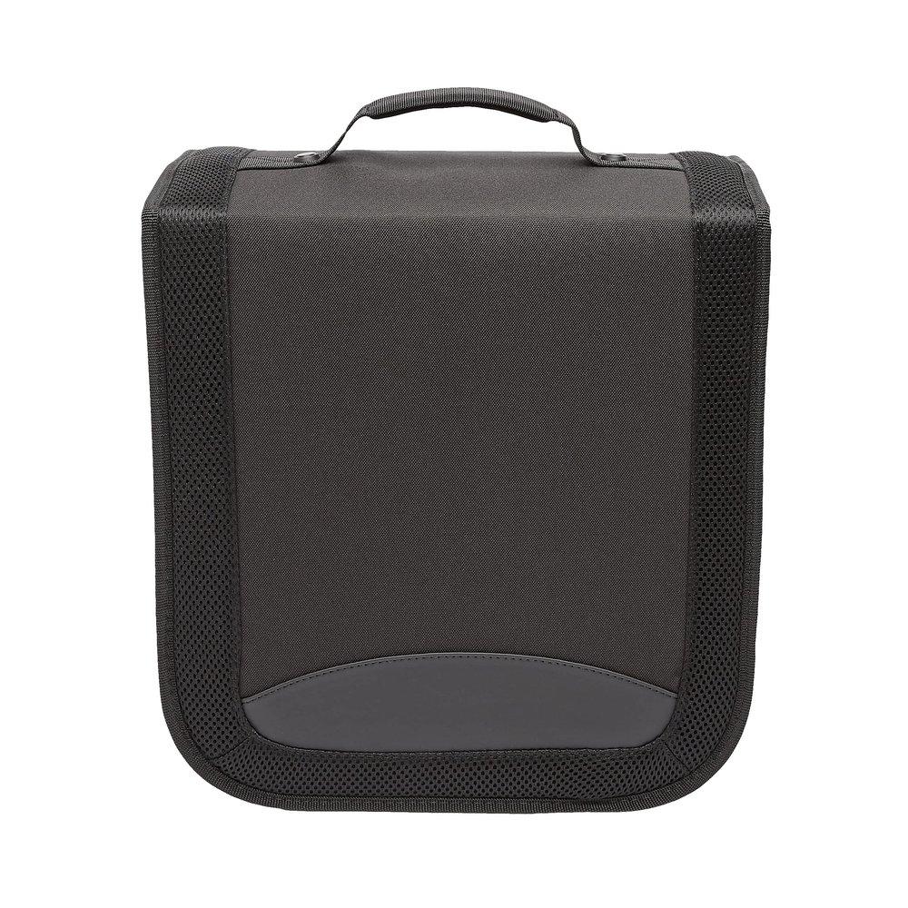 Amazon Basics Polyester CD/DVD Portable Storage Binder, 400-capacity, Black