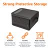 Amazon Basics Polyester CD/DVD Portable Storage Binder, 400-capacity, Black view 4