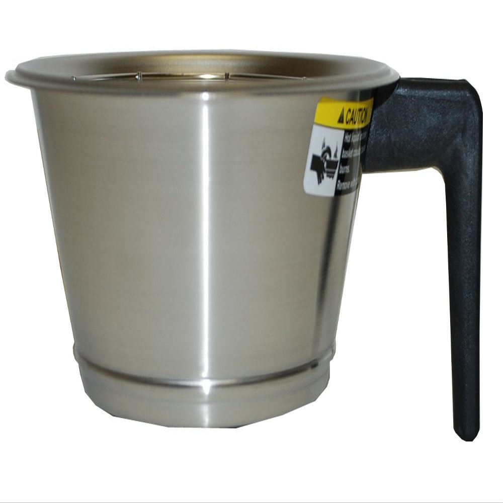 Grindmaster-Cecilware 71619 Stainless Steel Brew Baskets for Decanter/Airpot Brewers