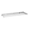 Rev-A-Shelf Under Sink Hand Towel Holder for Kitchen and Bathroom Cabinets, Pullout Extension 3 Prong Wire Dish Rag Rack Hanger, Chrome, 563-47 C view 1