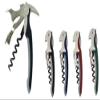 Soft-Touch Murano Two-Step Waiter Corkscrew with Nonstick Spiral, Black view 1