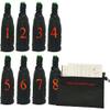 Professional Model, Blind Wine Tasting Kit with Pouch, 8 Numbers view 2
