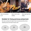 Homestia 11.5'' Splatter Screen for Cooking - Stainless Steel Grease Splatter Guard for Frying Pan, No Cooking Cover Oil Mess No Burns, Ultra Fine Mesh Lids for Sizzling Bacon or Popcorn view 2