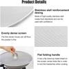 Homestia 11.5'' Splatter Screen for Cooking - Stainless Steel Grease Splatter Guard for Frying Pan, No Cooking Cover Oil Mess No Burns, Ultra Fine Mesh Lids for Sizzling Bacon or Popcorn view 4