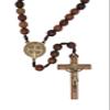 Intercession Wall Display Solid Wood Rosary (St Benedict) view 1
