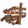 Intercession Wall Display Solid Wood Rosary (St Benedict) view 2