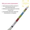 Homebrew Labs Beer Gravity Triple Scale Hydrometer for Beer Brewing and Wine Making view 2