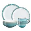 Denby Azure Coast 4-Piece Place Setting, Blue view 1
