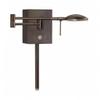 GEORGE KOVACS P4338-647 George's Reading Room LED Swing Arm Wall Lamp, 1-Light, 8 Total Watts, 6.25-in H x 14.75-in W, Copper Bronze Patina view 3
