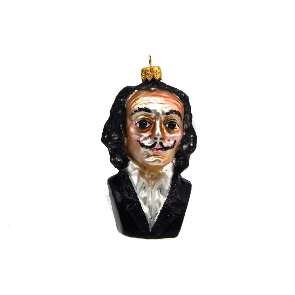 A Bit of Britain - Salvador Dali - Christmas Ornament - Polish Blown Glass
