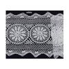 Creative Linens 14x54 Crochet Lace Table Runner White 100% Cotton Handmade 1PC view 1